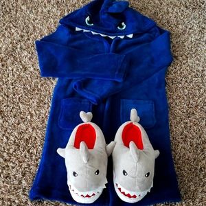 Shark Robe & Slippers